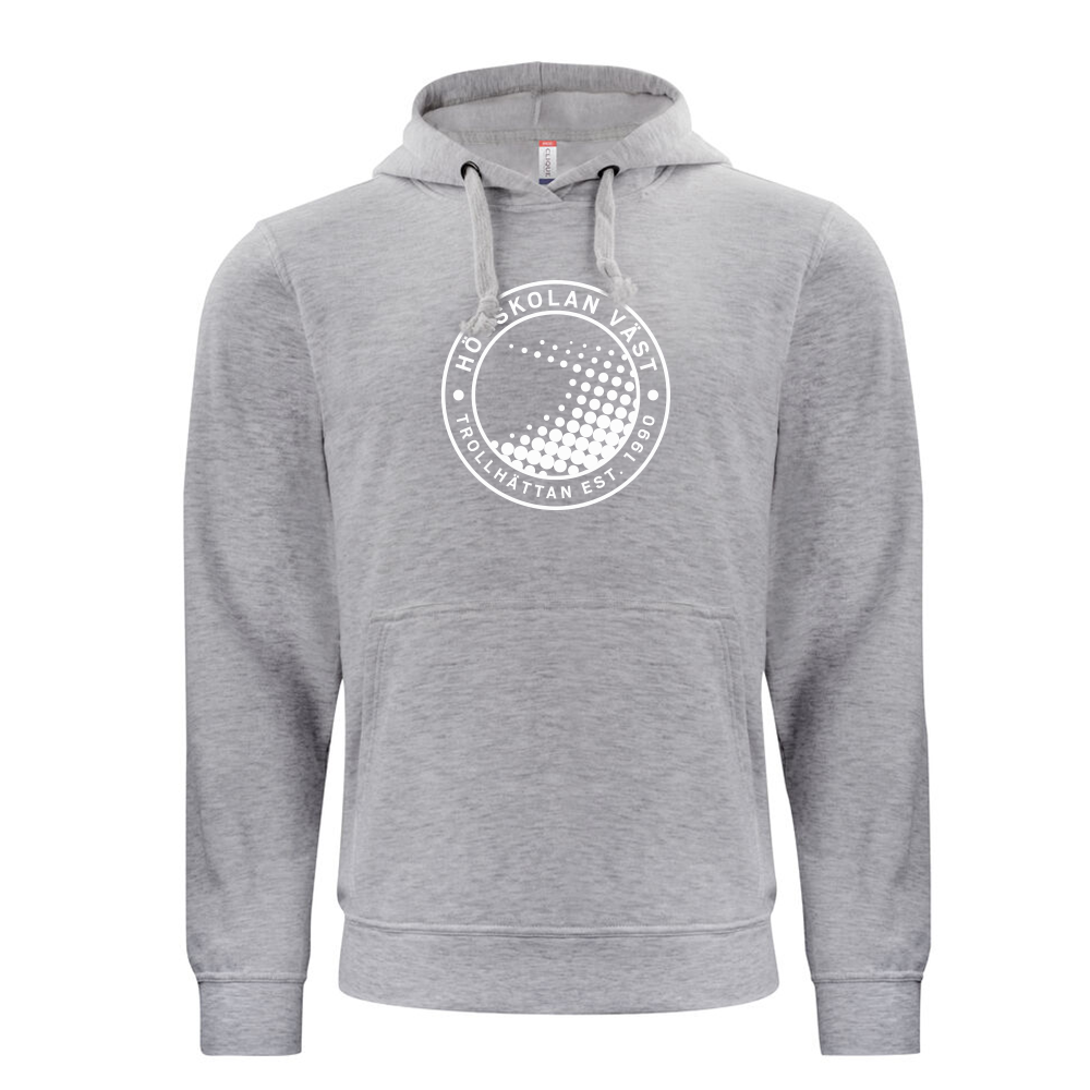 Basic Hoody Gråmelerad Swedish